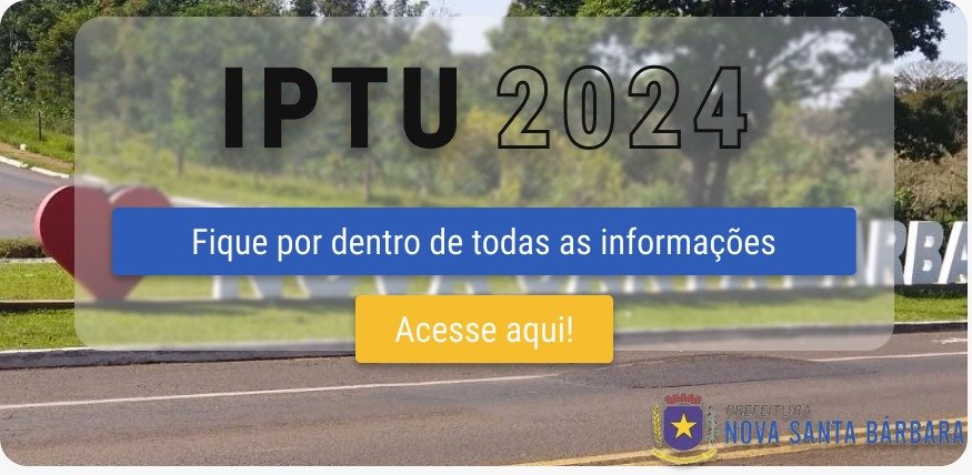 IPTU do exercício de 2024